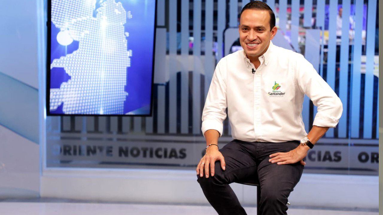 Mauricio Aguilar tuvo que dejar al departamento de Santander con un gobernador ad hoc