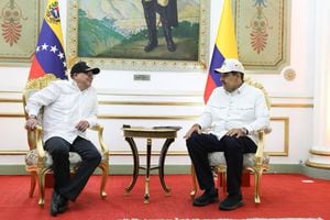 Reunión en Caracas de los presidentes Petro y Maduro