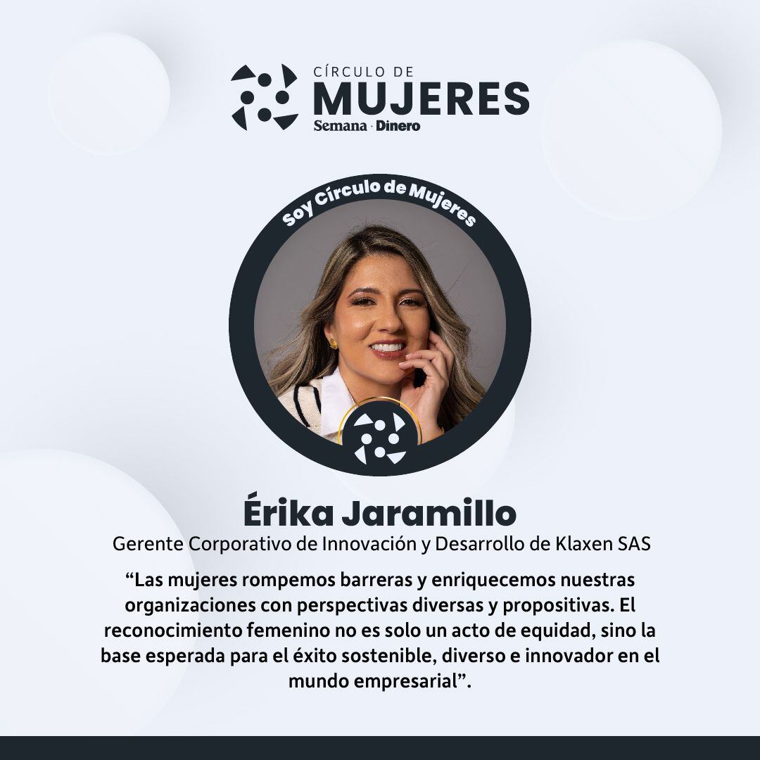 Érika Jaramillo, Gerente Corporativo de Innovación y Desarrollo de Klaxen SAS