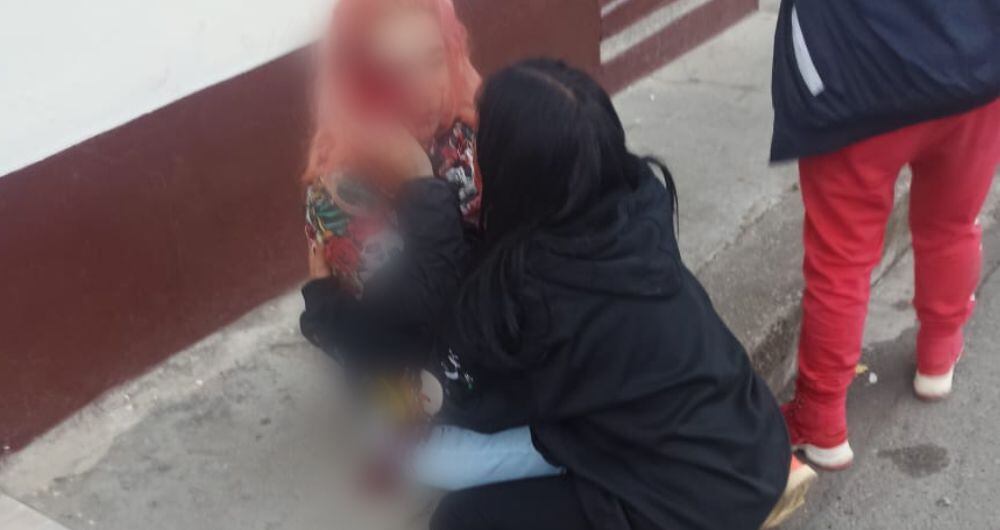 Mujer agredida con un machete en violenta riña en La Ceja, Antioquia.