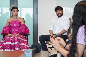 La reina del Carnaval de Barranquilla 2022, Valeria Charris Salcedo, fue presentada a finales de agosto por el alcalde de Barranquilla, Jaime Pumarejo Heins.