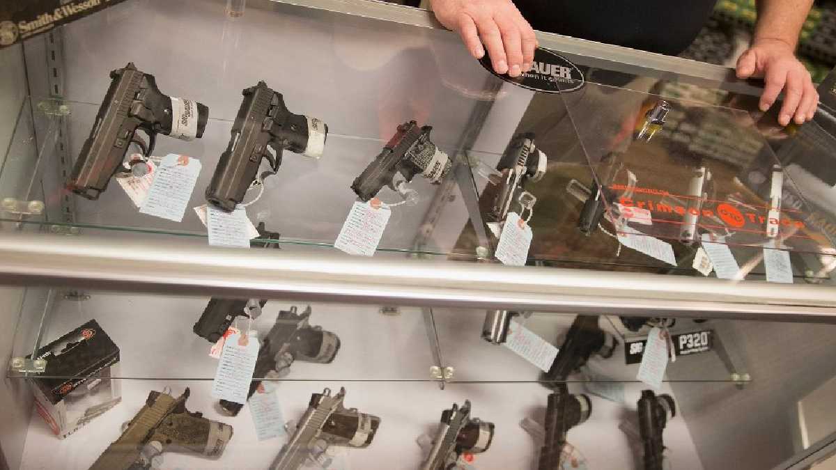 Tienda en la que venden armas en Missouri, EE.UU. Archivo AFP