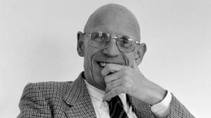 Filosofo Michel Foucault, acusado de abusar de niños en Tunez. Foto: AFP