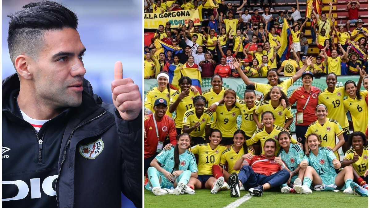 Falcao García felicitó a las jugadoras de la Selección Colombia que vencieron 1 a 0 a Alemania en el mundial sub 20 de Costa Rica.