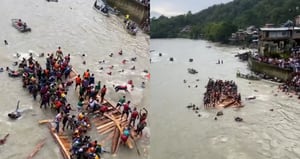 Emergencia en el río San Juan del municipio de Istmina, Chocó.