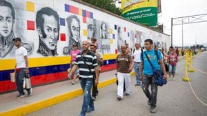 Frontera del estado Táchira con el departamento Norte de Santander.