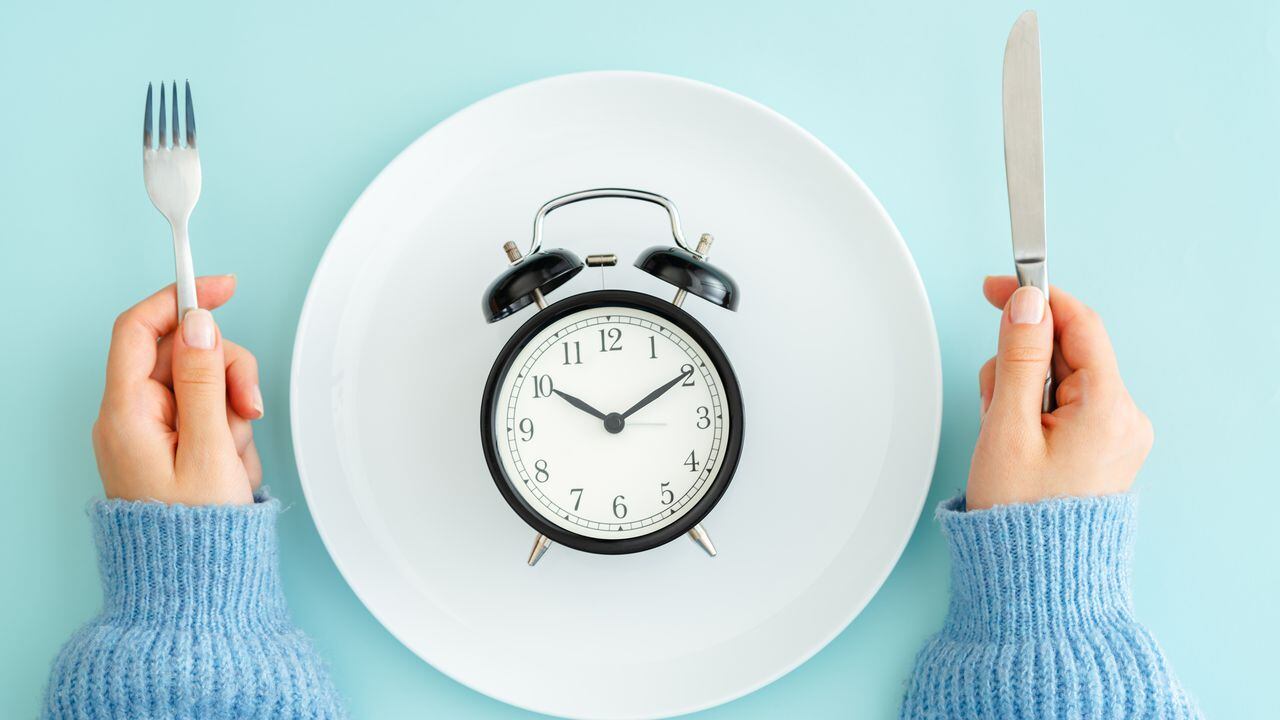 Blue, Breakfast, Clock, Concepts, Plate