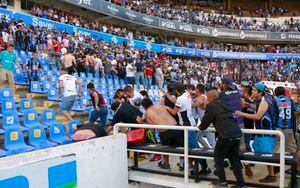 Seguidores de Querétaro atacan a aficionados de Atlas en el Estadio Corregidora de México