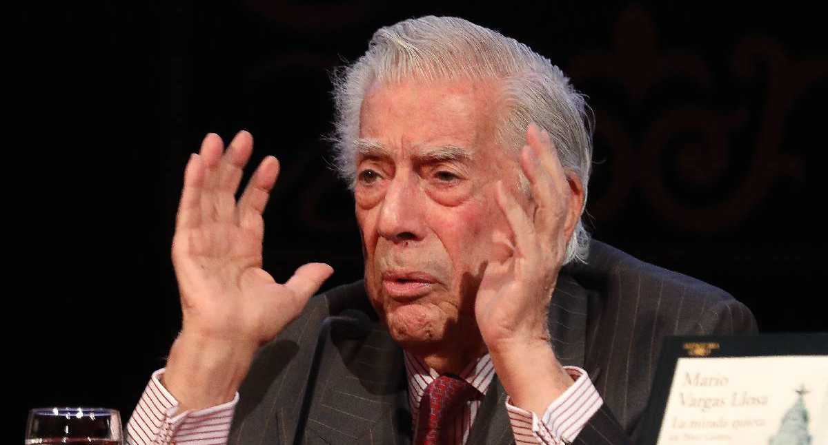 Mario Vargas Llosa ammette di stare “bene” dopo aver contratto il COVID-19