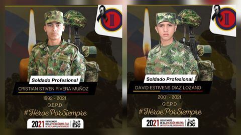 ¿Quiénes eran los dos soldados que murieron luego de recibir el impacto de un rayo en Norte de Santander?