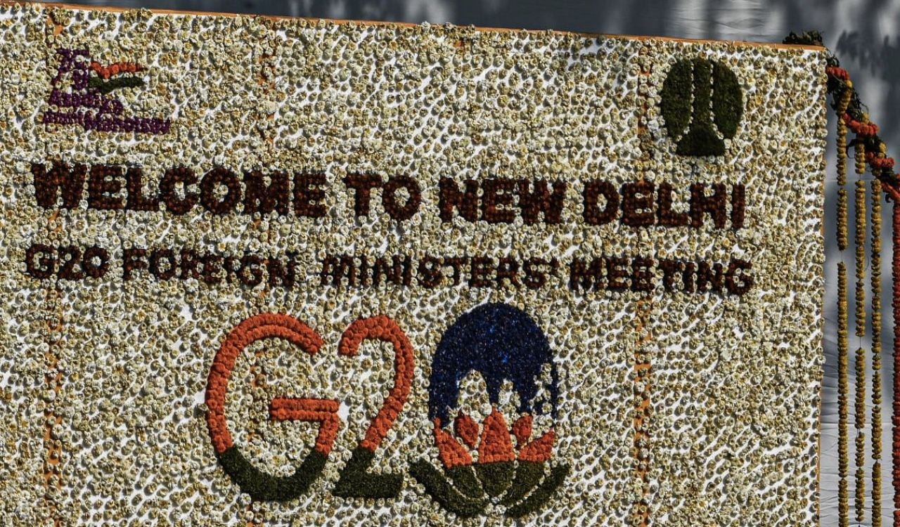 El G20 se hace en Nueva Delhi, India