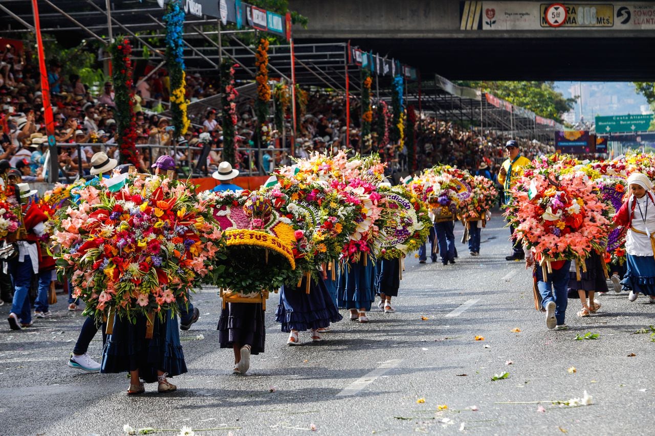 El desfile de silleteros se realizará este 7 de agosto en Medellín.