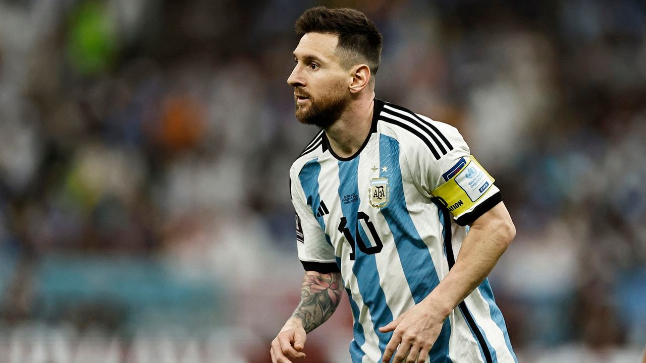 Mundial Qatar 2022: la camiseta de Messi rompió un record y agotada en el