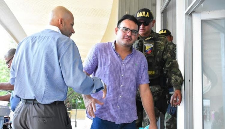 Dagoberto Barraza cuando afrontó proceso con la Fiscalía.