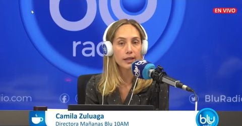 La periodista Camila Zuluaga fue criticada fuertemente por sus oyentes.