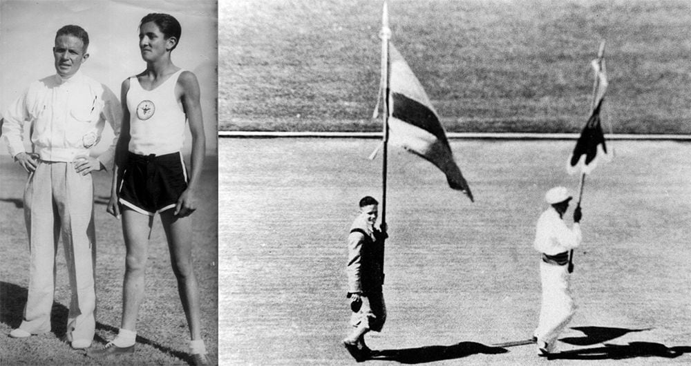 En los Juegos Olímpicos de Los Ángeles, Estados Unidos, de 1932, se vio desfilar a Jorge Perry Villate como primer y único representante de Colombia en dichas justas.