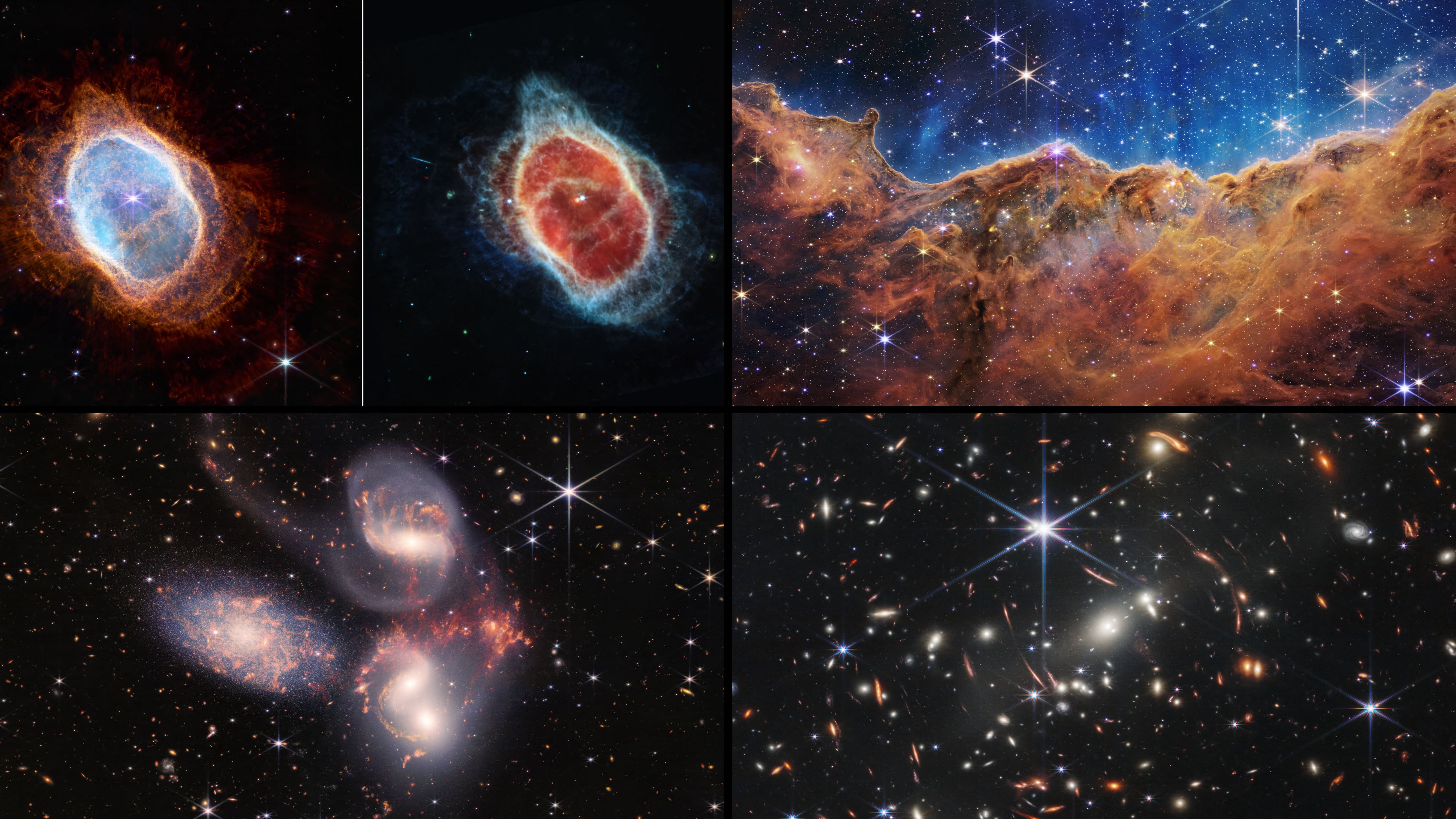 Las imágenes del telescopio James Webb: una ventana al pasado del universo