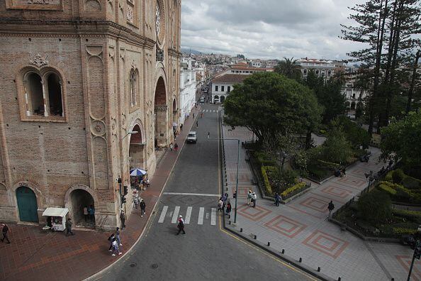 En el caso de, Cuenca en Ecuador, se trata de la segunda ciudad con el número más bajo de población de este listado.. (Photo by Xavier Caivinagua/Agencia Press South/Getty Images)
