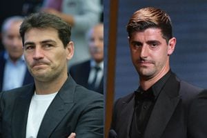 Íker Casillas y Thibaut Courtois no quedaron satisfechos con el ránking del Balón de Oro / Getty