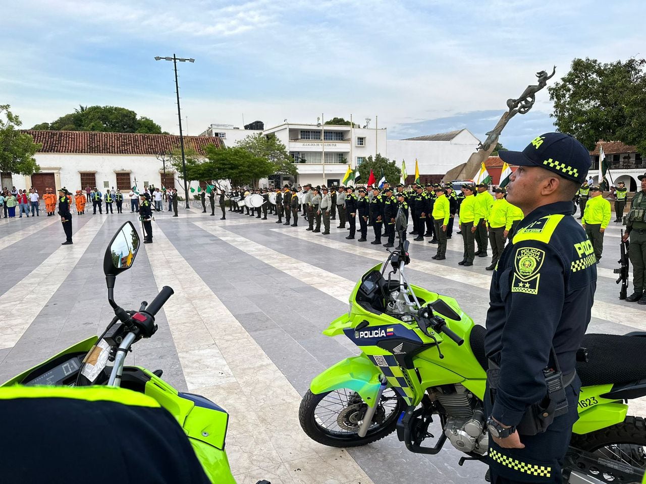 Más de mil policías estarán custodiando Valledupar por el Festival