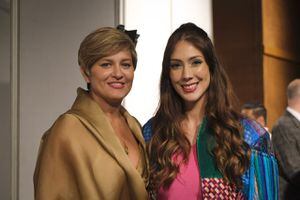Verónica Alcocer (primera dama de Colombia) y Diana Osorio (Gestora social de Medellín)