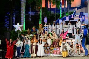 'Pesebre en Vivo', es la tradición con la cual se escenifica el nacimiento de Jesús en el municipio de Usiacurí.