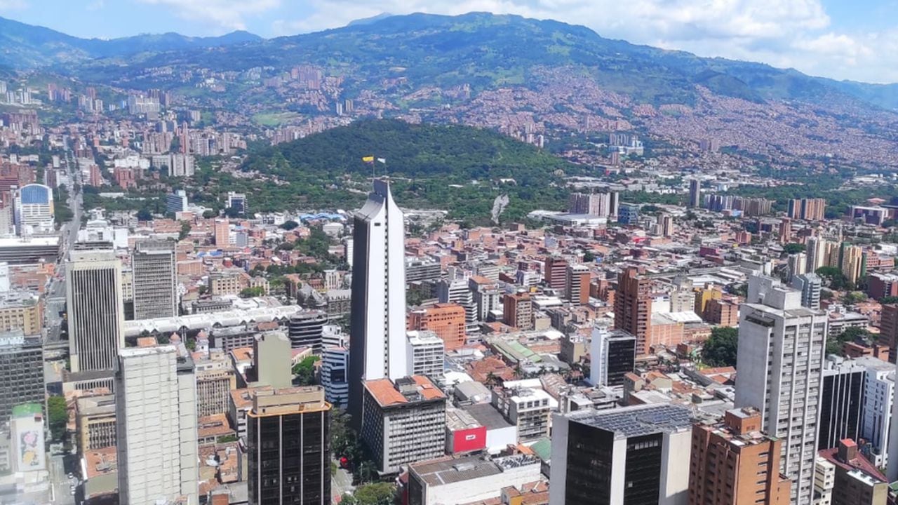 Panorámica de Medellín.