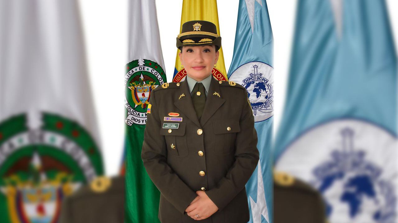 Teniente Coronel Ana Gabriela Gutiérrez Naranjo. líder del comando Púrpura