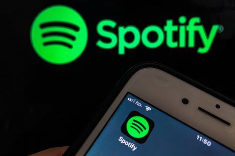 Spotify. (Photo illustration by Lorenzo Di Cola/NurPhoto via Getty Images)