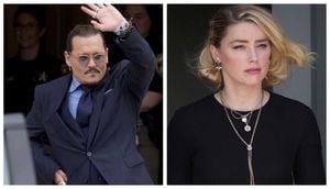 Amber Heard señaló que no se retracta de lo que dijo en el juicio con Johnny Depp. Foto: montaje SEMANA.