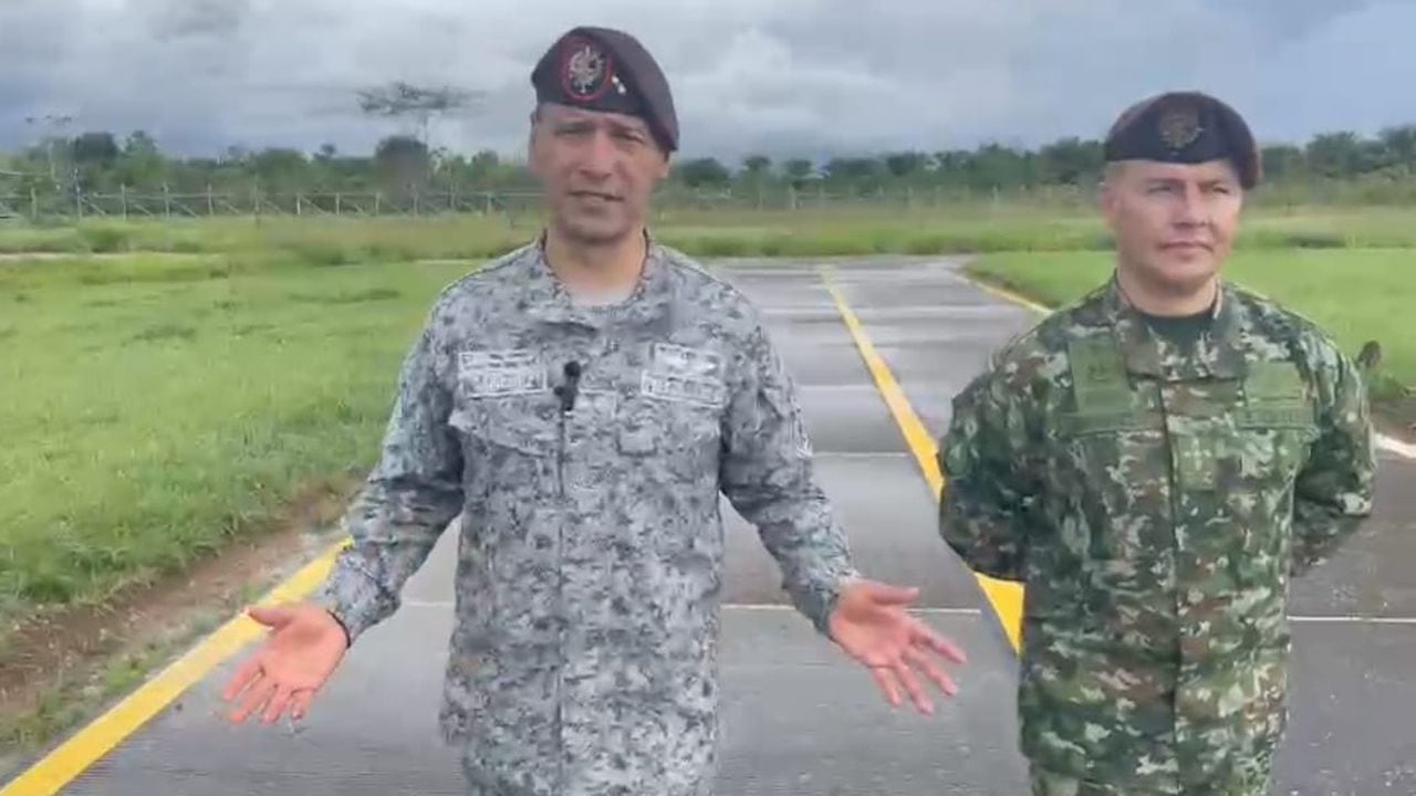 El comandante de las operaciones especiales de las Fuerzas Militares, el general Pedro Sánchez, anunció refuerzos en la búsqueda de los menores perdidos en el Caquetá.