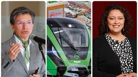 La alcaldesa Claudia López y la senadora Angélica Lozano fueron salpicadas en medio del escándalo por posible corrupción del Metro de Bogotá.