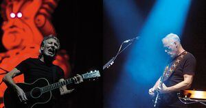 Los años pasan, las peleas han terminado, y tanto Roger Waters (izquierda) con su película/documental ‘The Wall’ y David Gilmour (derecha )con su nuevo álbum ‘Rattle That Lock’ dan muestra de que les queda mucho por ofrecer.