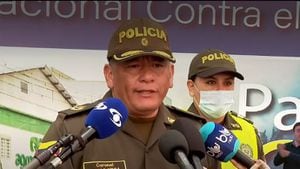 El coronel Édgar Vega, comandante operativo de Seguridad Ciudadana de la Policía Metropolitana de Cali.