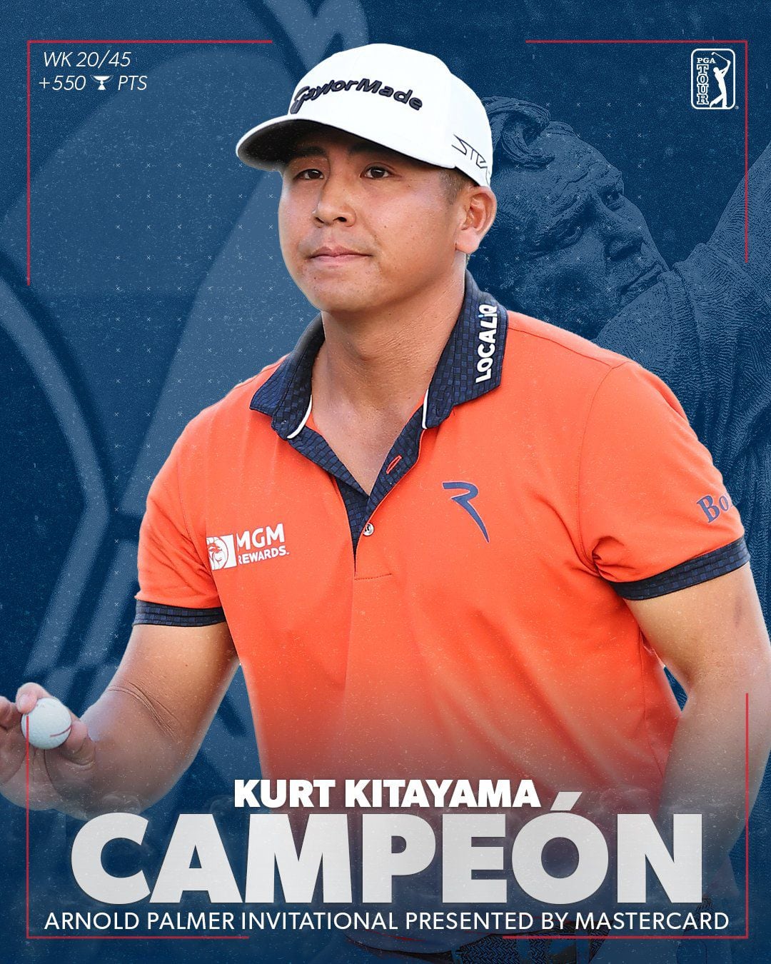 El estadounidense Kurt Kitayama