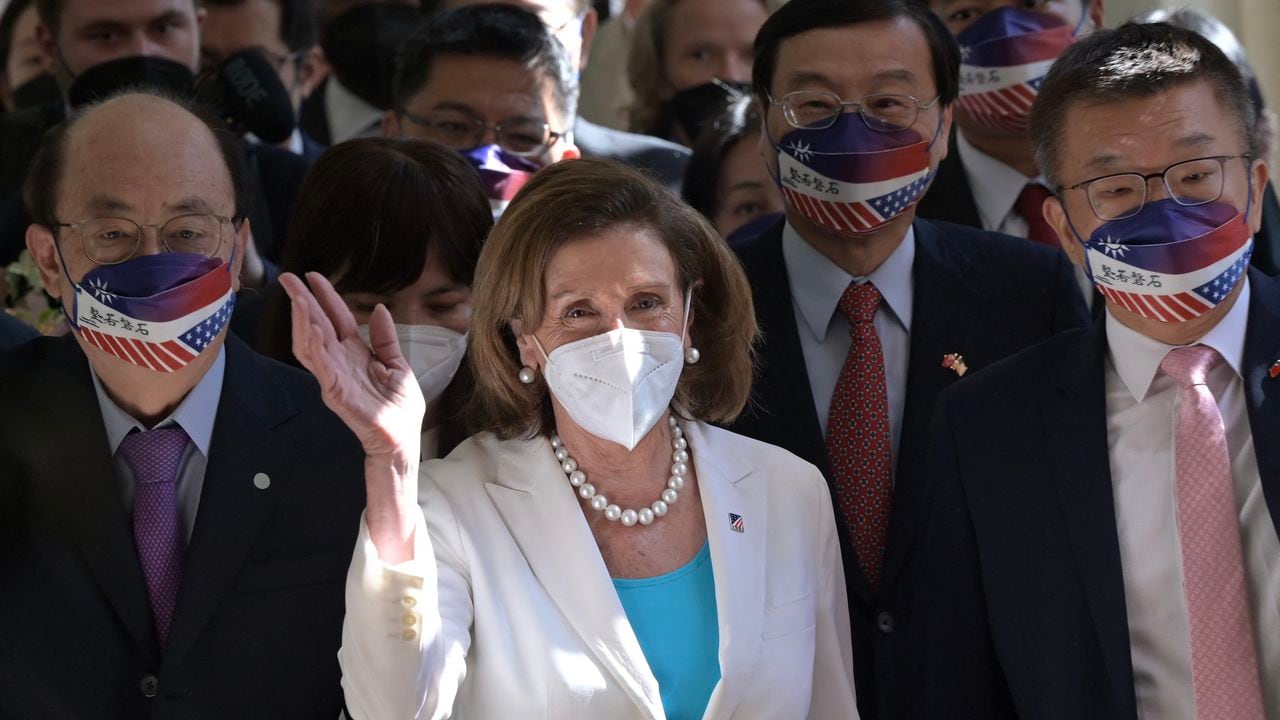Nancy Pelosi en Taiwán