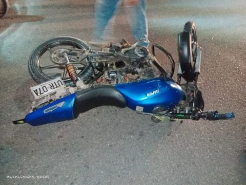 Accidente vía Bucaramanga - Matanza.