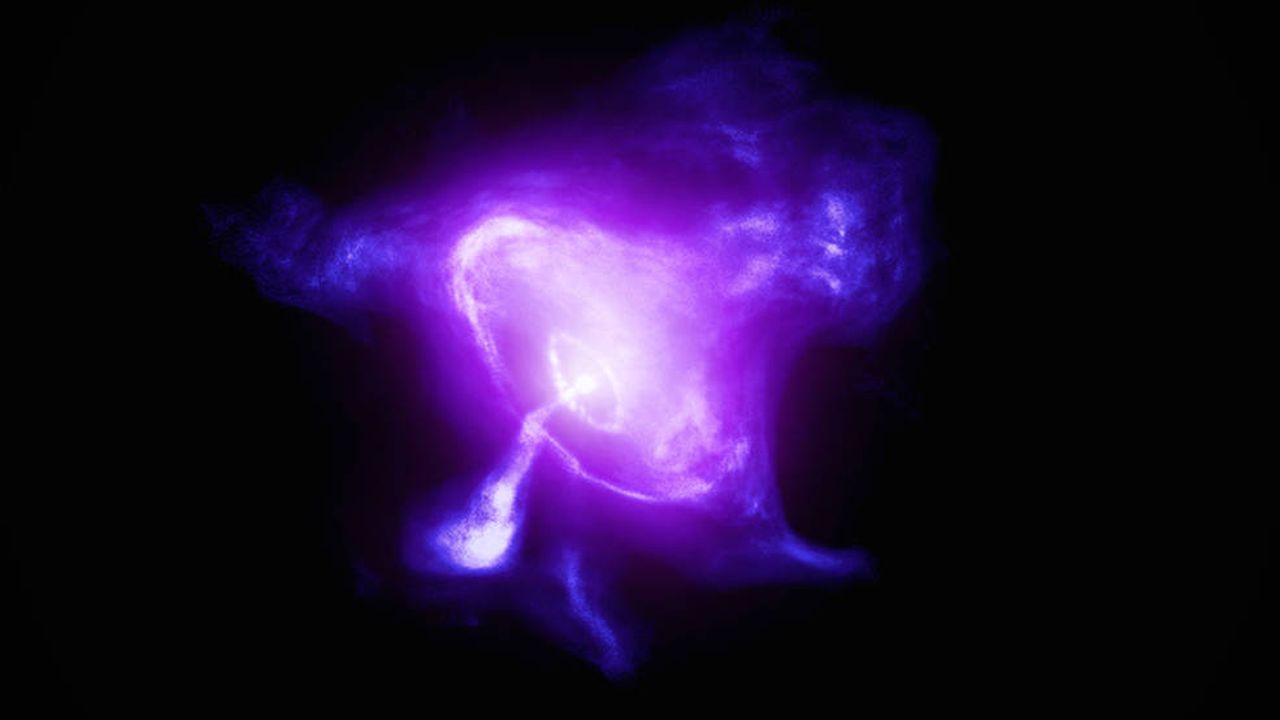 X-ray (IXPE: NASA), (Chandra: NASA/CXC/SAO) Procesamiento de imágenes: NASA/CXC/SAO/K. Arcand y L. Frattare