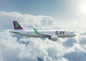 Aerolínea Sky lanza nueva ruta internacional de bajo costo.