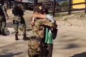 El Gaula Militar rescató a un ciudadano en el Magdalena.
