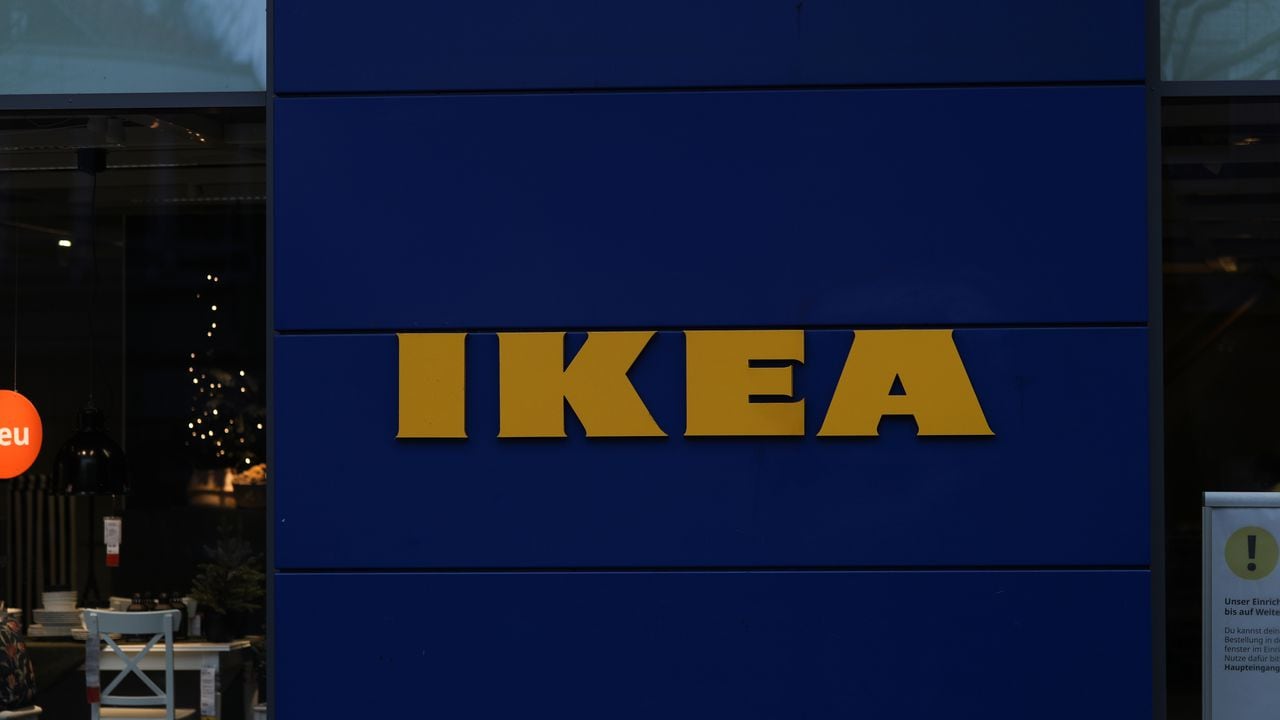 Imagen del logo de Ikea. Foto de Jeremy Moeller/Getty Images)