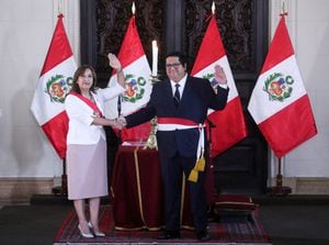 Dina Boluarte asumió como presidenta de Perú desde el 7 de diciembre de 2022. Foto: REUTERS.