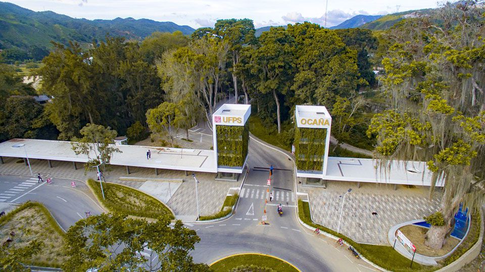 Esta es la sede de Ocaña del claustro. Foto: Universidad Francisco de Paula Santander