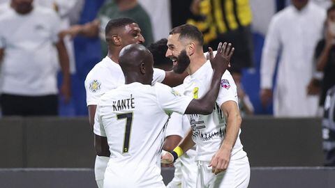 El francés se estrenó con gol en el Al-Ittihad