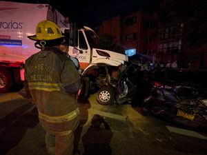 Murió la primera víctima del accidente que causó un carro de basura sin frenos en Medellín