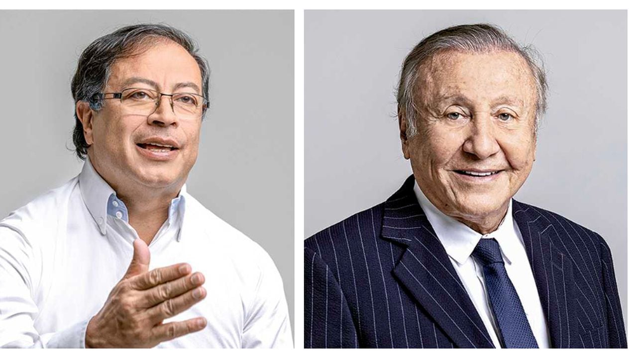 Rodolfo Hernández y Gustavo Petro.