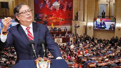 El presidente Gustavo Petro demostró en 2023 que tiene mayorías en la Cámara de Representantes. En el Senado su respaldo está por verse. 