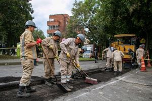 Se priorizaron algunos frentes de obra en las localidades de Usaquén, Teusaquillo, Ciudad Bolívar, Engativá, Kennedy, Santa Fe, Fontibón, entre otras.
