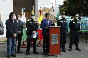 Rueda de Prensa  plan institucional de intervención contra el delito para la ciudad de Bogotá, inseguridad en Bogotá