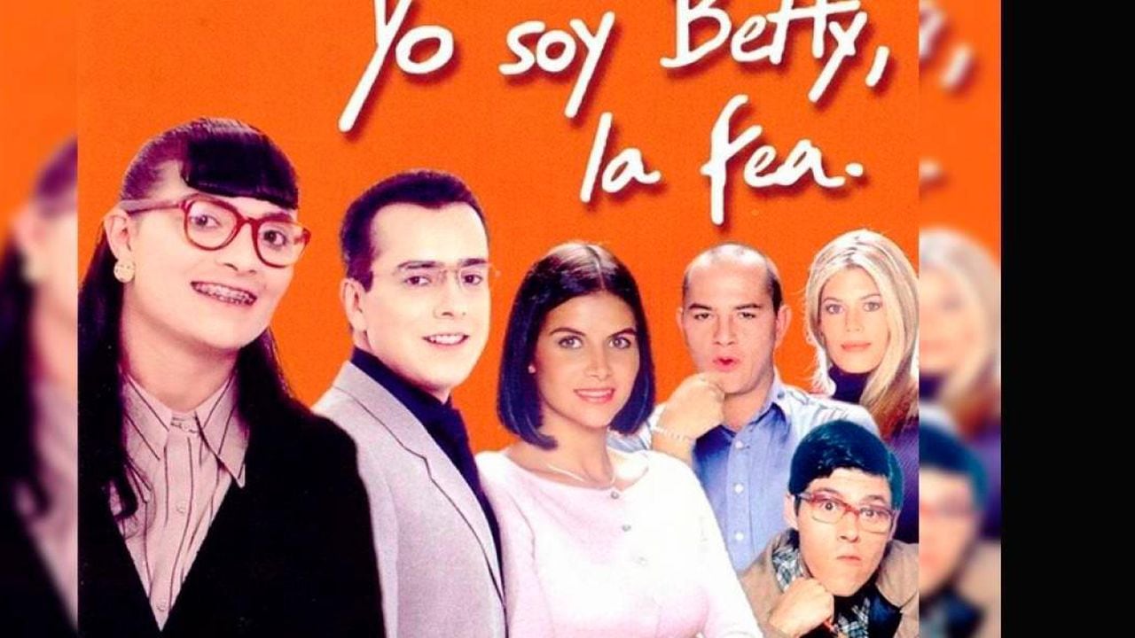 Cartel oficial de la novela Betty, la fea